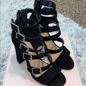 JUSTFAB Strappy Heels  *2/$15*
